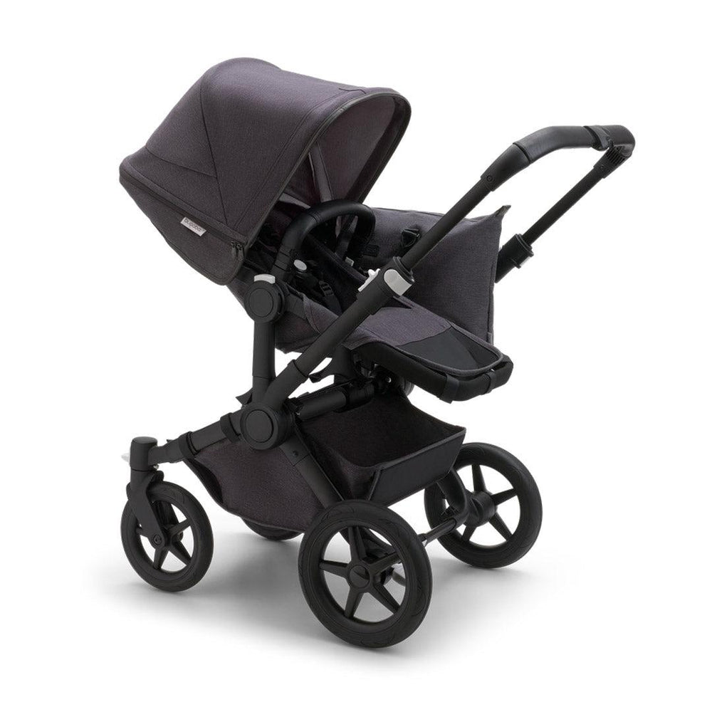 Bugaboo Donkey 5 Mono Mineral Complete - Black/Washed Black-Strollers- | Natural Baby Shower