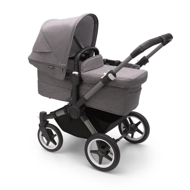 Bugaboo Donkey 5 Mono Complete - Graphite/Grey Melange-Strollers- | Natural Baby Shower