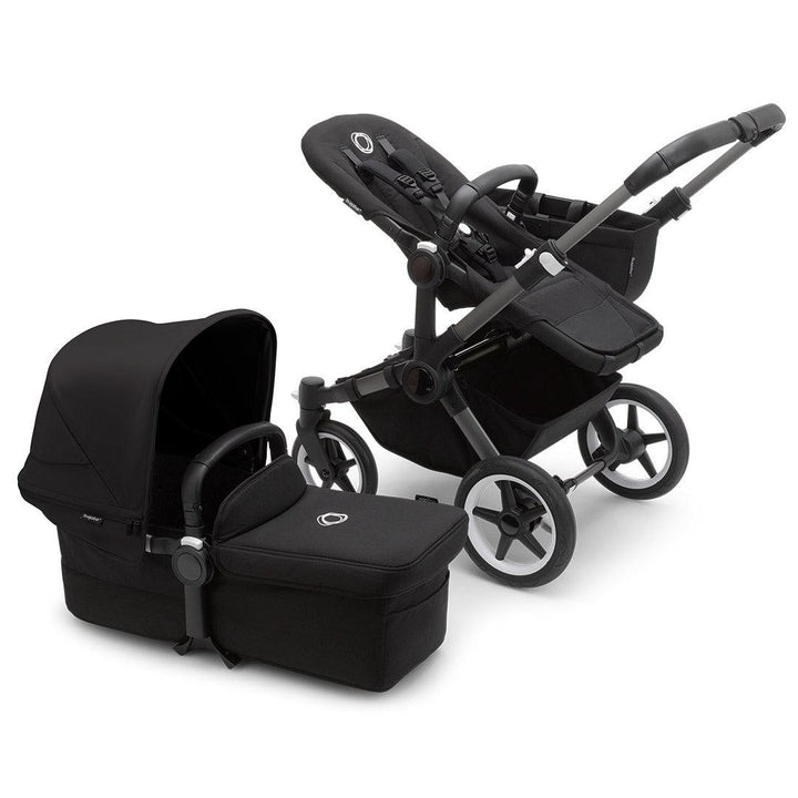 Bugaboo Donkey 5 Mono Pushchair - Graphite/Midnight Black-Strollers- | Natural Baby Shower