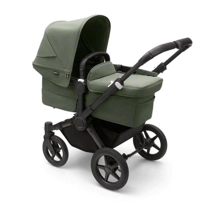 Bugaboo Donkey 5 Mono Turtle Travel System - Forest Green (2022)-Travel Systems-1x Base- | Natural Baby Shower