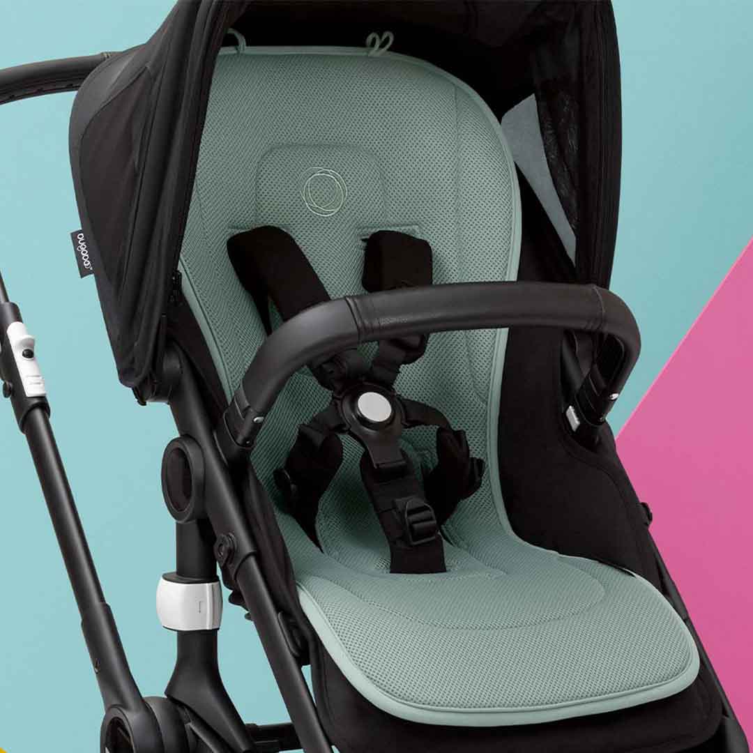 Bugaboo Dual Comfort Liner - Pine Green-Seat Liners- | Natural Baby Shower
