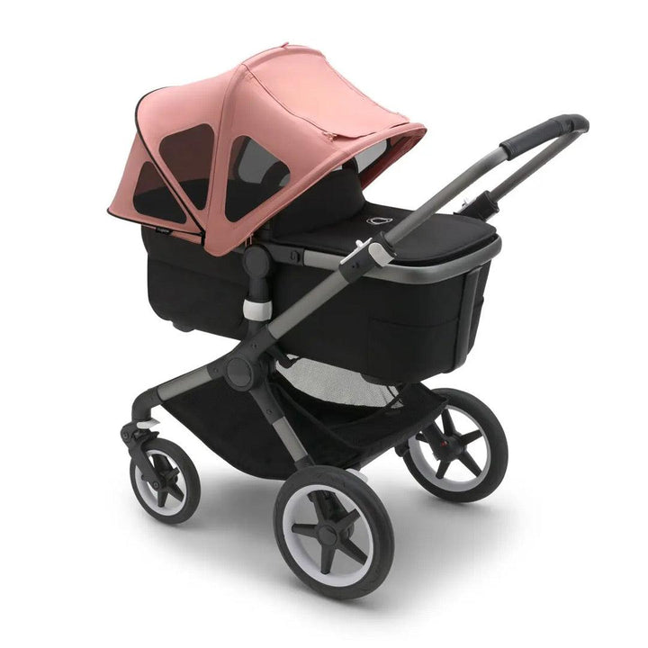 Bugaboo Fox/Cameleon3/Lynx Breezy Sun Canopy V2 - Morning Pink-Sun Covers-Morning Pink- | Natural Baby Shower
