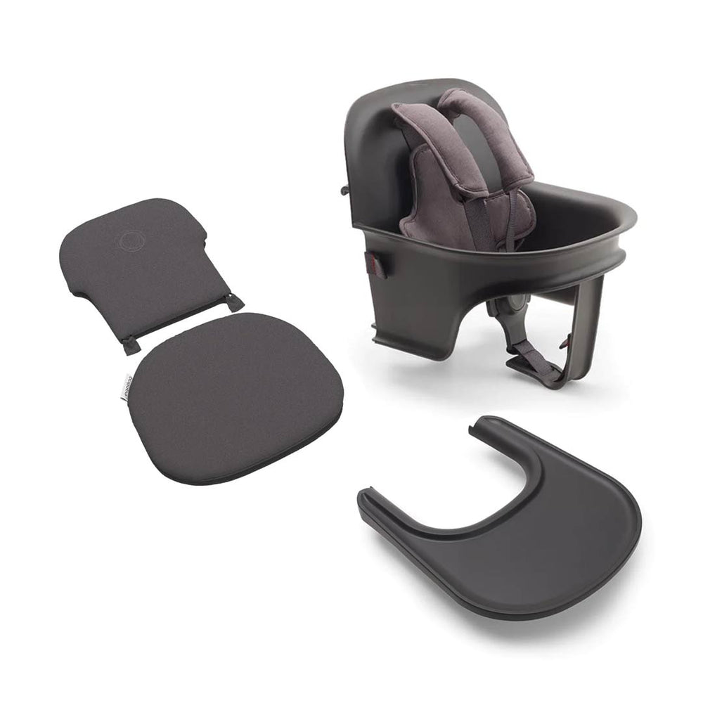 Bugaboo Giraffe Complete Baby Set - Grey-Highchair Accessories-Stormy Grey- | Natural Baby Shower