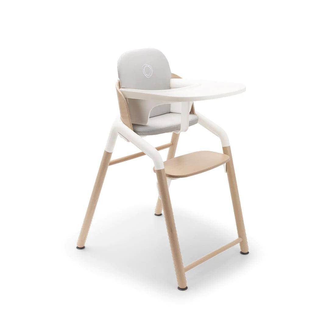 Bugaboo Giraffe Highchair + Complete Baby Set - Wood/White-Highchairs- | Natural Baby Shower