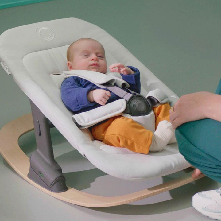Bugaboo Giraffe Rocker + Newborn Set-Rockers-Polar White- | Natural Baby Shower