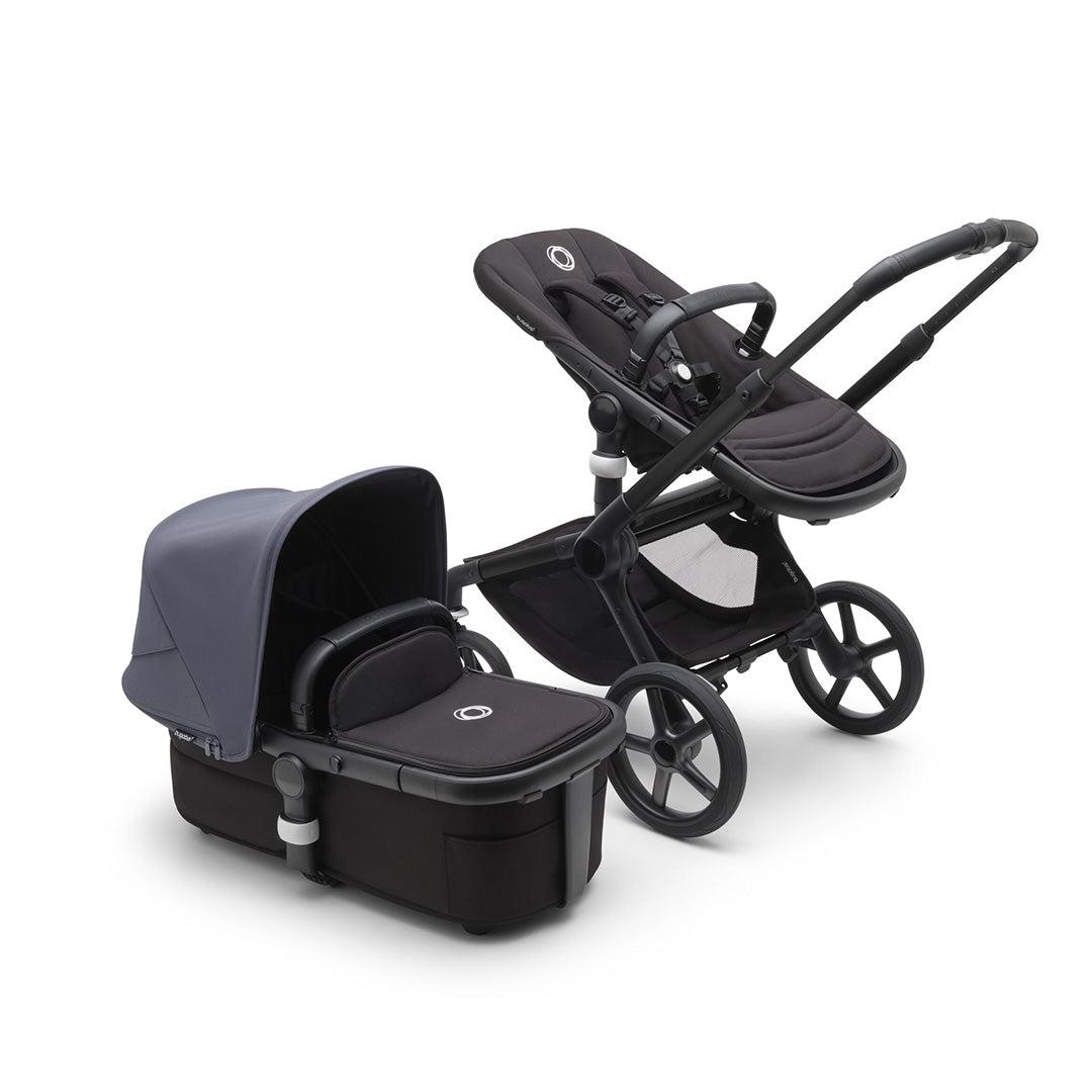 Bugaboo Fox 5 Pushchair-Strollers-Stormy Blue- | Natural Baby Shower