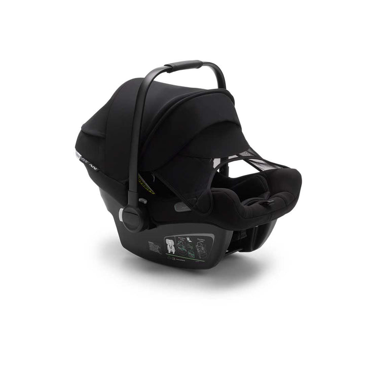 Bugaboo Turtle Air by Nuna Car Seat - Black-Car Seats- | Natural Baby Shower