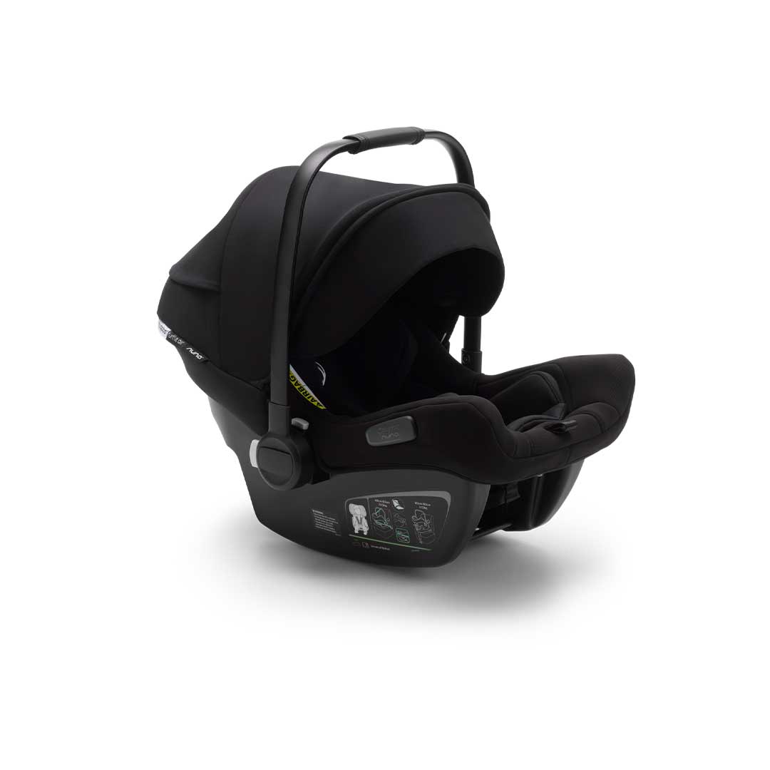 Bugaboo Butterfly + Turtle Bundle - Midnight Black-Travel Systems-No Base- | Natural Baby Shower