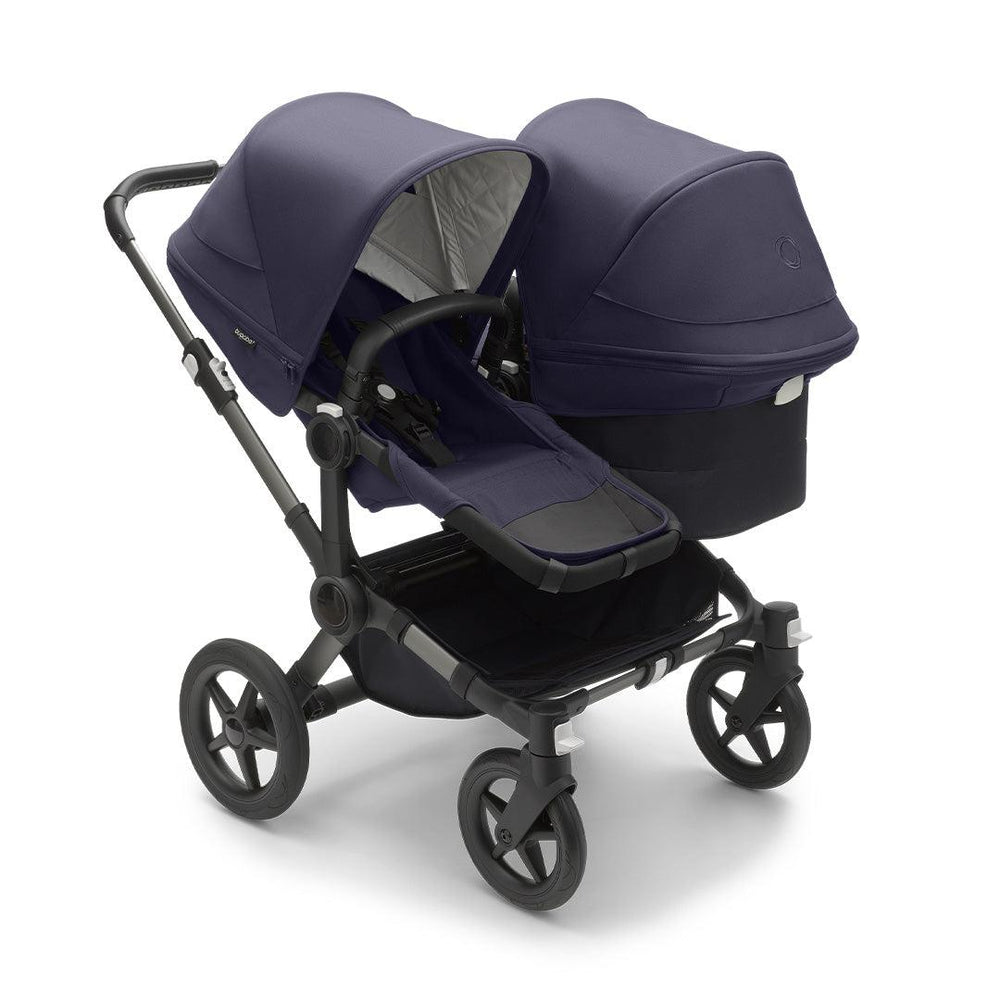 Bugaboo Donkey 5 Duo Classic Extension Complete - Dark Navy-Stroller Seats- | Natural Baby Shower