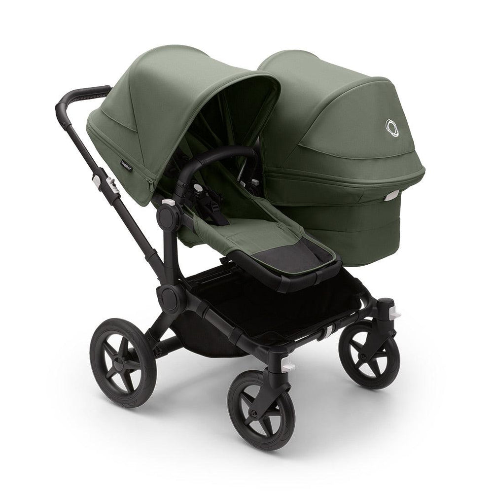 Bugaboo Donkey 5 Duo Extension Complete - Forest Green-Stroller Seats- | Natural Baby Shower