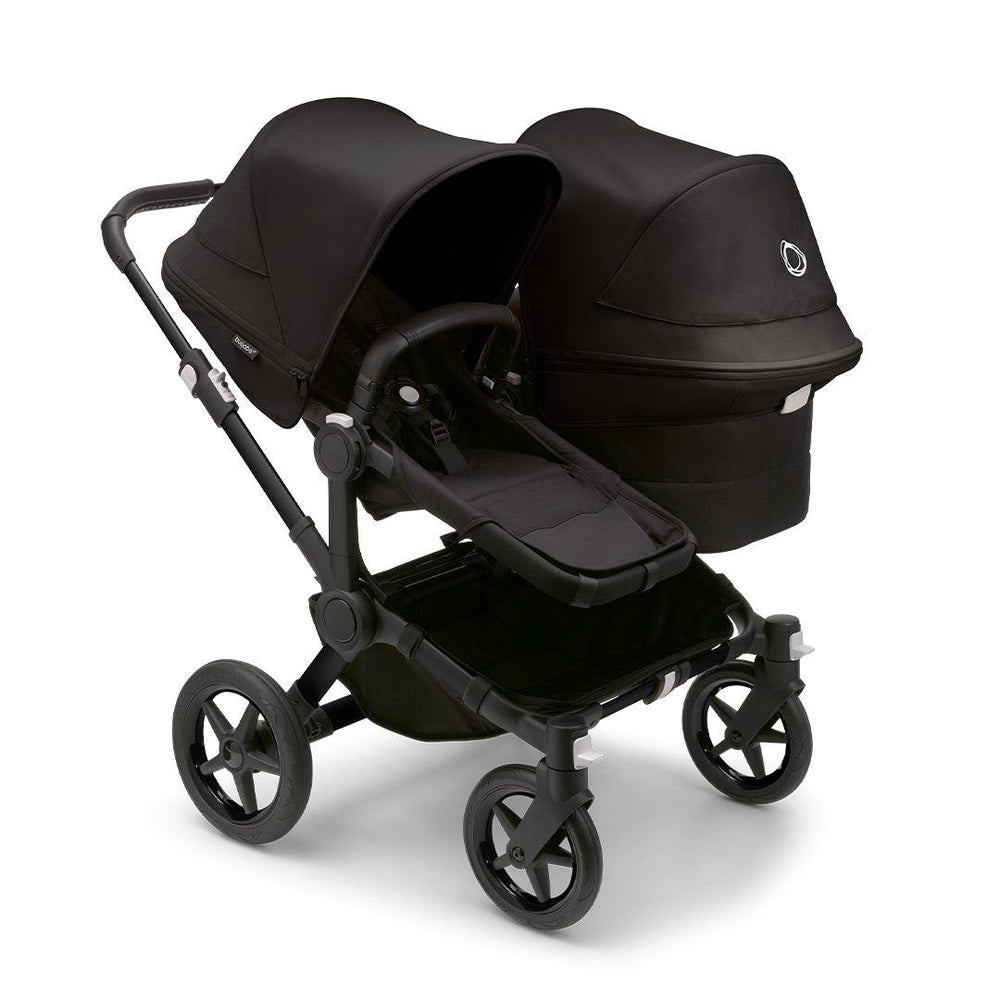 Bugaboo Donkey 5 Duo Extension Complete - Midnight Black-Stroller Seats- | Natural Baby Shower