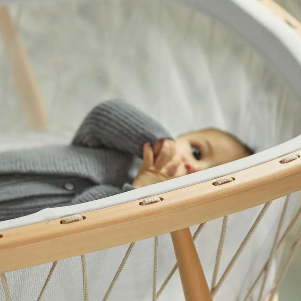 Charlie Crane KUMI Crib + Coco Mattress - Desert-Cribs- | Natural Baby Shower