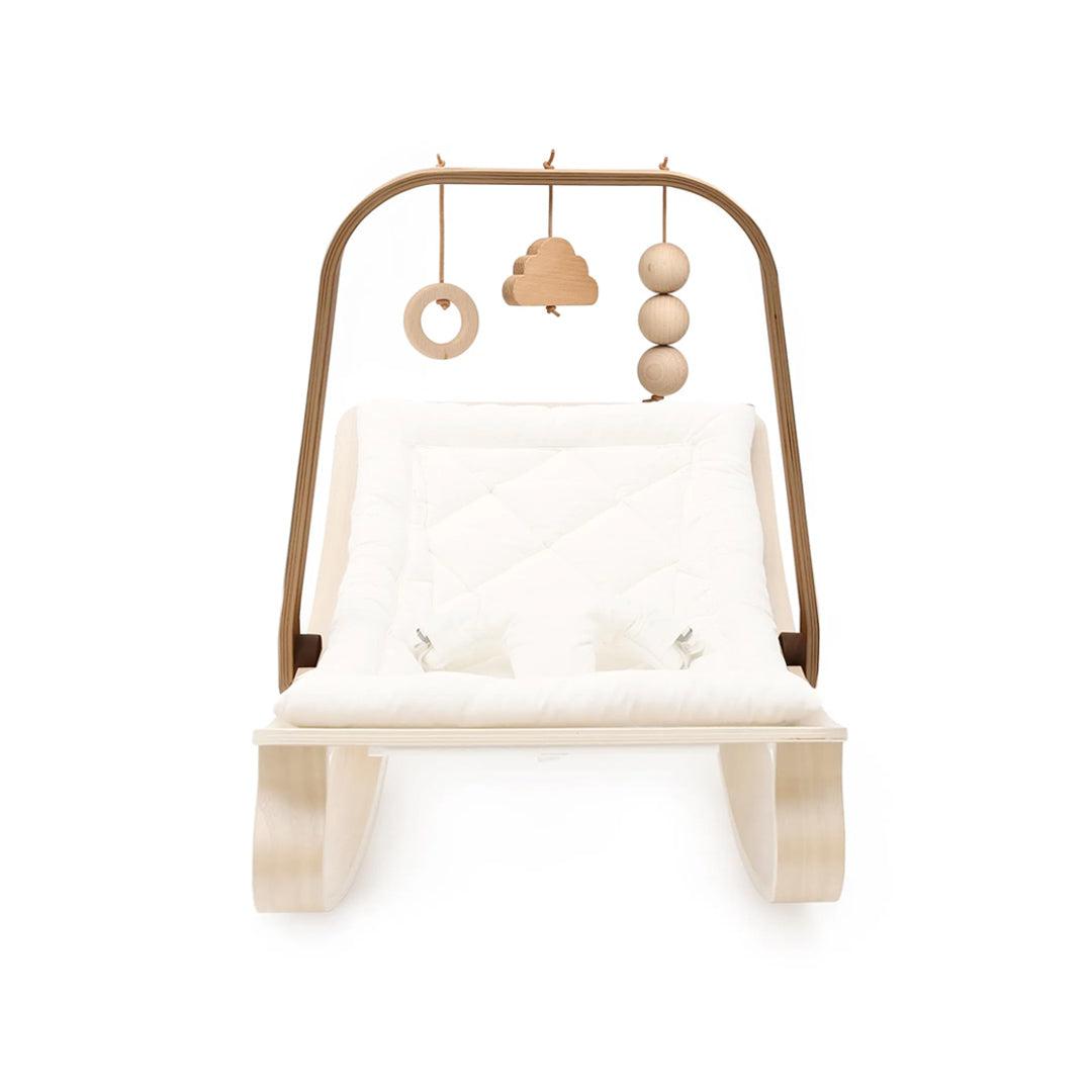 Charlie Crane LEVO Activity Arch - Walnut-Rockers- | Natural Baby Shower