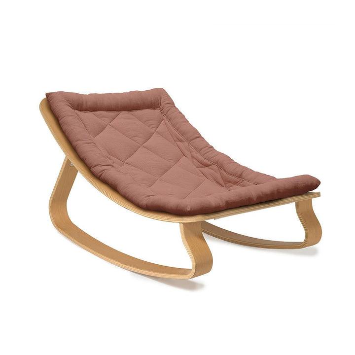 Charlie Crane LEVO Baby Rocker - Beech + Bois de Rose-Rockers- | Natural Baby Shower