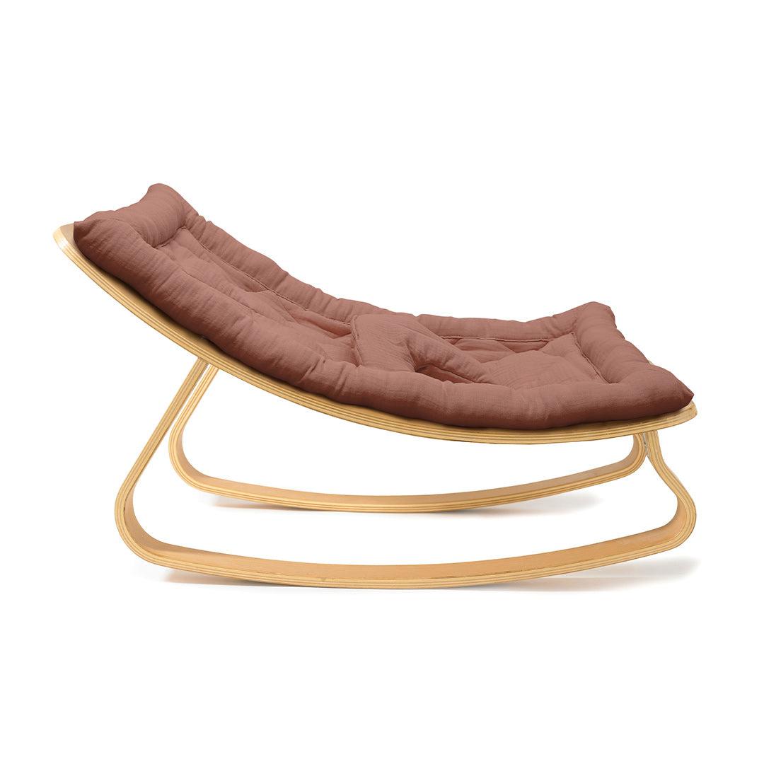 Charlie Crane LEVO Baby Rocker - Beech + Bois de Rose-Rockers- | Natural Baby Shower