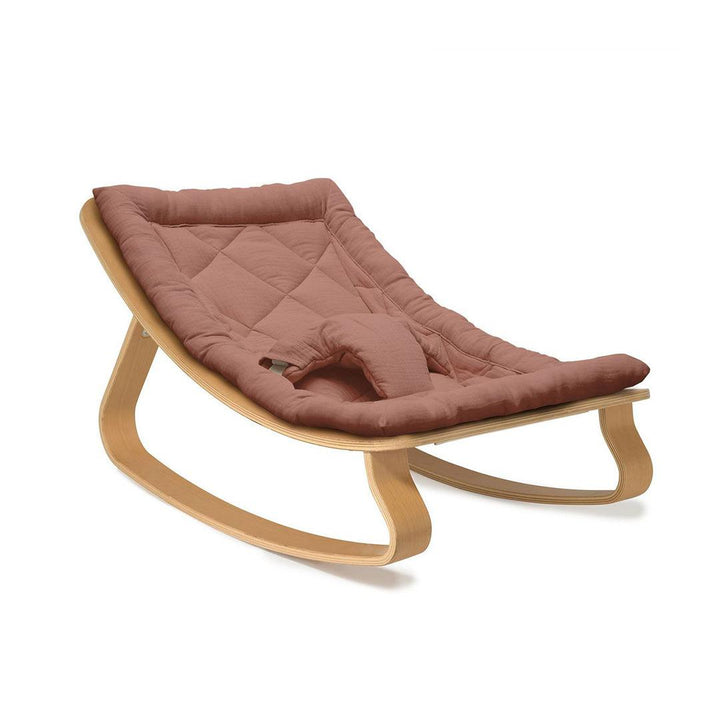 Charlie Crane LEVO Baby Rocker - Beech + Bois de Rose-Rockers- | Natural Baby Shower