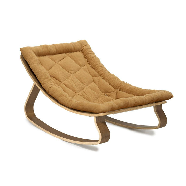 Charlie Crane LEVO Baby Rocker Cushion - Camel-Baby Bouncer Cushions- | Natural Baby Shower