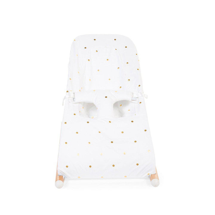 Childhome Evolux Bouncer Cover - Gold Dots-Baby Bouncer Seat Covers- | Natural Baby Shower