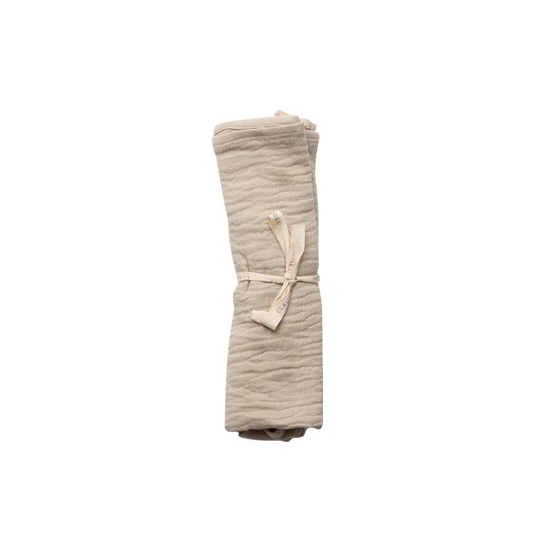 Claude & Co Organic Muslin Blanket - Oat-Muslin Wraps- | Natural Baby Shower