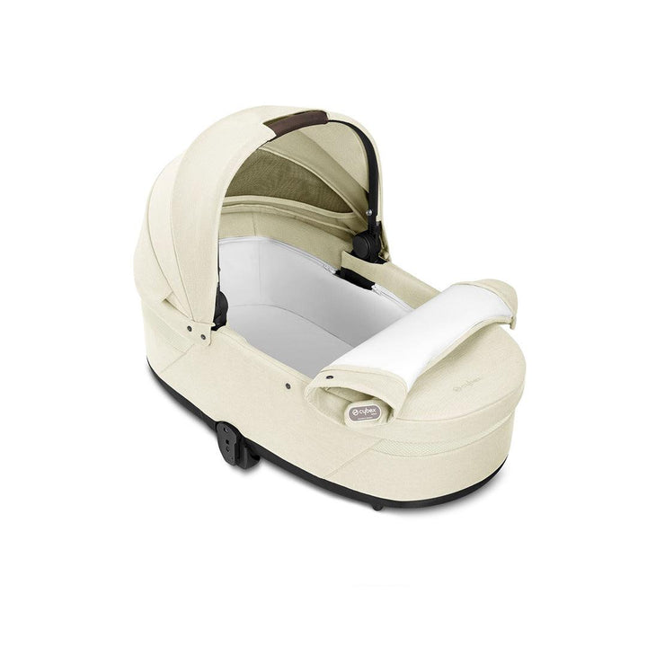 CYBEX Balios S Lux Comfort Bundle - Seashell Beige-Travel Systems-Seashell Beige-SNOGGA Footmuff | Natural Baby Shower