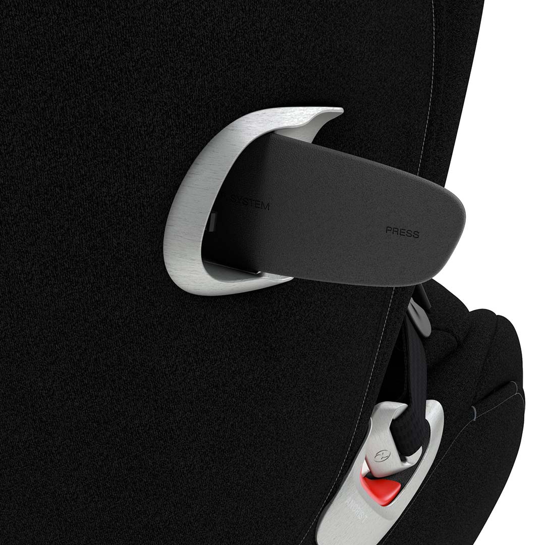 CYBEX Anoris T i-Size Car Seat - Deep Black-Car Seats- | Natural Baby Shower