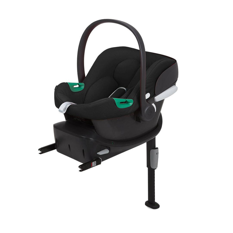 CYBEX Aton B2 i-Size Car Seat + Base One - Volcano Black-Car Seat Bundles- | Natural Baby Shower