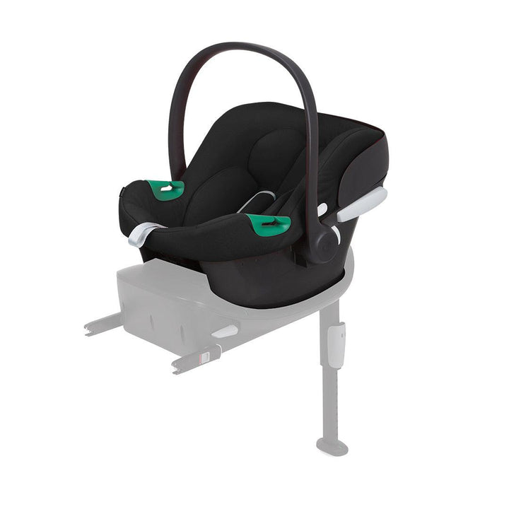 CYBEX Aton B2 i-Size Car Seat + Base One - Volcano Black-Car Seat Bundles- | Natural Baby Shower
