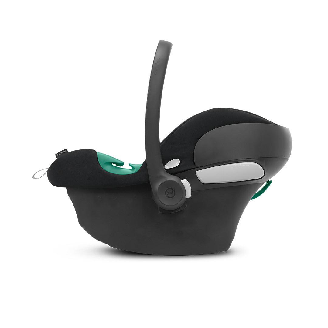 CYBEX Aton B2 i-Size Car Seat + Base One - Volcano Black-Car Seat Bundles- | Natural Baby Shower