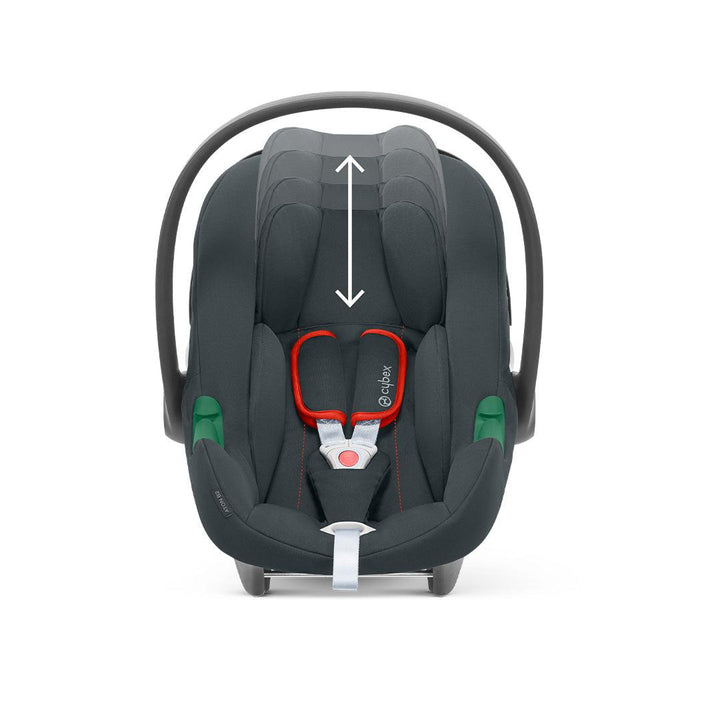 CYBEX Aton B2 i-Size Car Seat - Steel Grey-Car Seats- | Natural Baby Shower