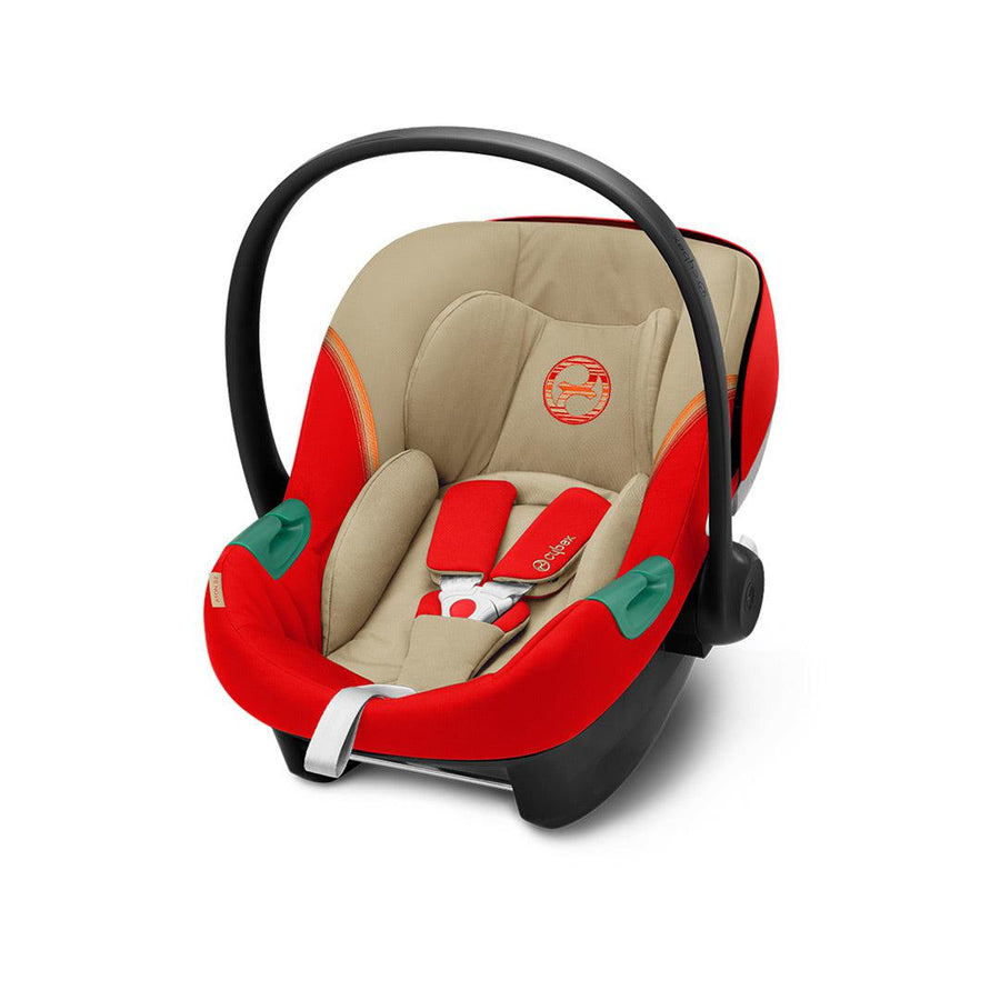 CYBEX Aton S2 i-Size Car Seat - Autumn Gold-Car Seats- | Natural Baby Shower