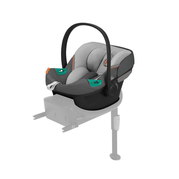 CYBEX Aton S2 i-Size Car Seat - Lava Grey-Car Seats- | Natural Baby Shower
