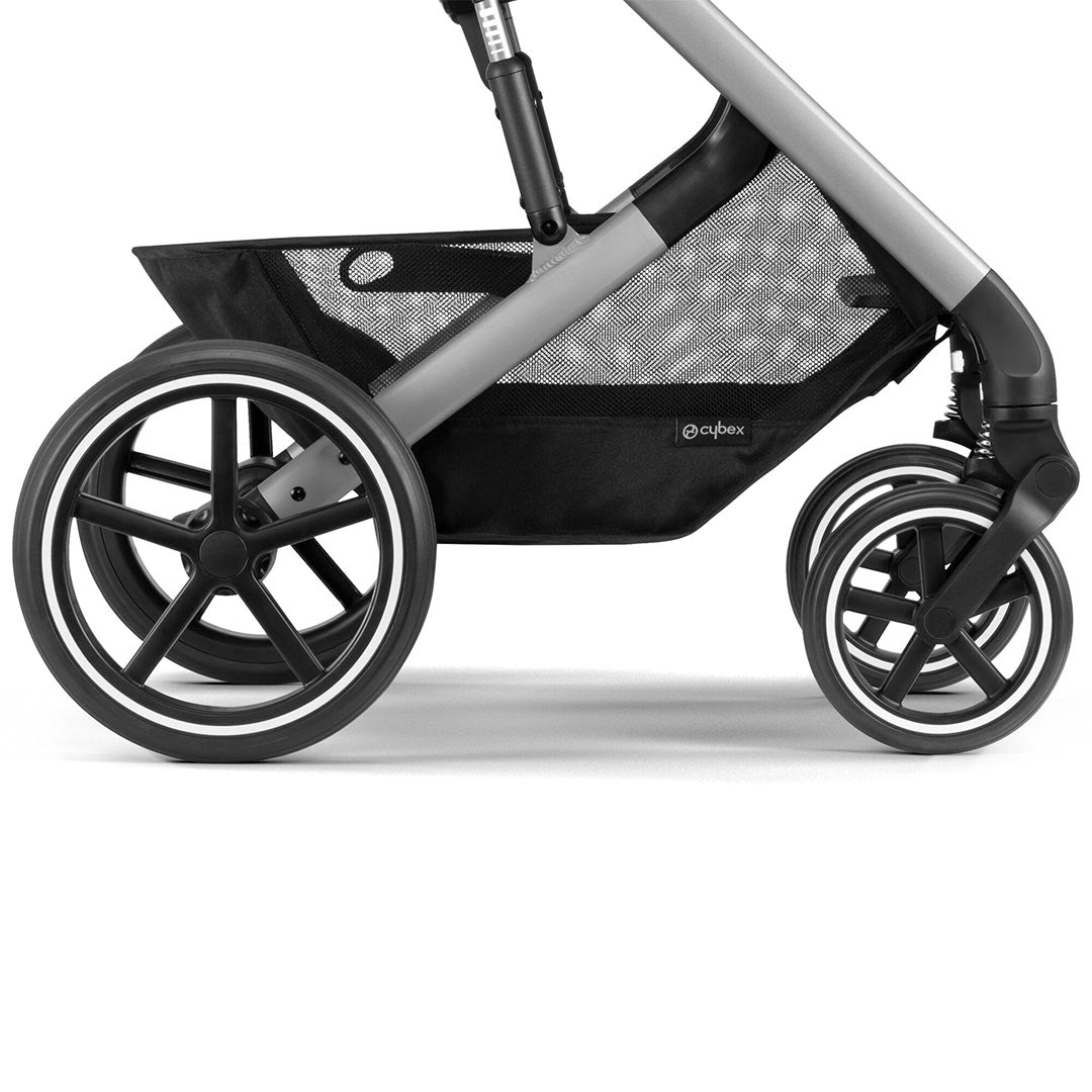 CYBEX Balios S Lux Pushchair - Ocean Blue - Silver-Strollers-Ocean Blue-Silver | Natural Baby Shower