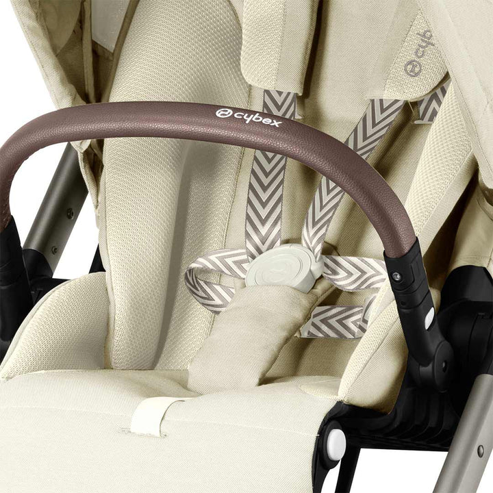 CYBEX Balios S Lux Pushchair - Seashell Beige - Taupe-Strollers-Seashell Beige-Taupe | Natural Baby Shower