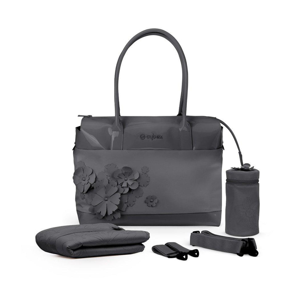 CYBEX Platinum Changing Bag - Simply Flowers - Dream Grey-Changing Bags-Dream Grey- | Natural Baby Shower