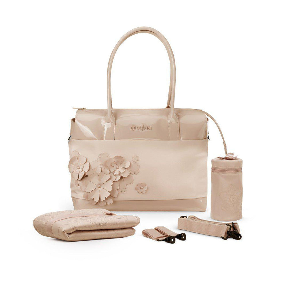 CYBEX Platinum Changing Bag - Simply Flowers - Nude Beige-Changing Bags-Nude Beige- | Natural Baby Shower
