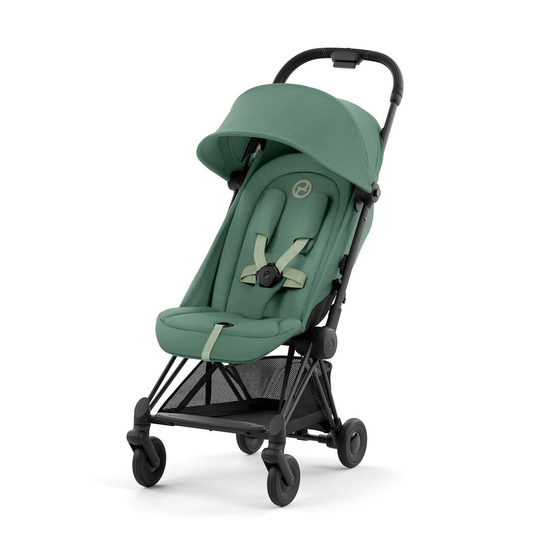 CYBEX Coya Compact Stroller - Leaf Green-Strollers-Leaf Green/Matt Black- | Natural Baby Shower