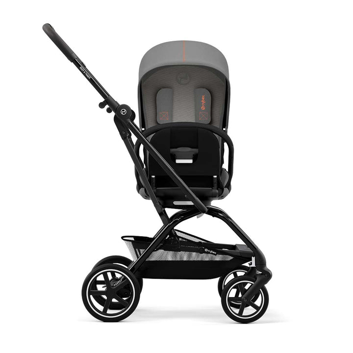 CYBEX Eezy S Twist+2 Pushchair - Black/Lava Grey (2022)-Strollers- | Natural Baby Shower