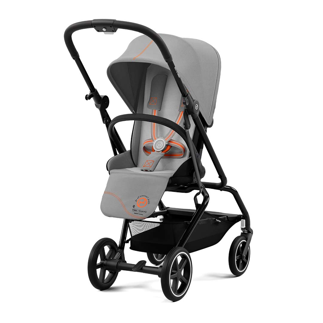 CYBEX Eezy S Twist+2 Pushchair - Black/Lava Grey (2022)-Strollers- | Natural Baby Shower