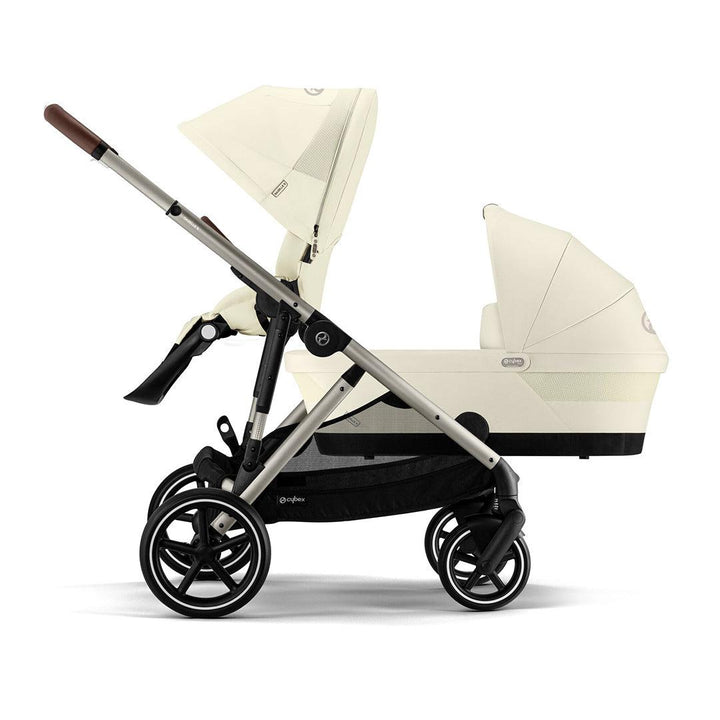 CYBEX Gazelle S Cot (2023) - Seashell Beige-Carrycots-Seashell Beige- | Natural Baby Shower