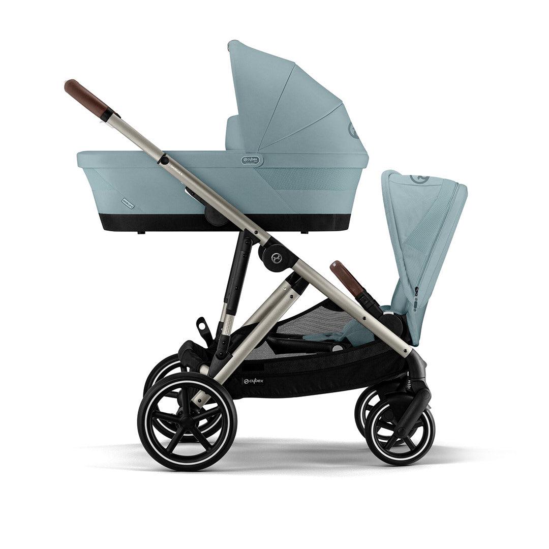 CYBEX Gazelle S Cot (2023) - Sky Blue-Carrycots-Sky Blue- | Natural Baby Shower