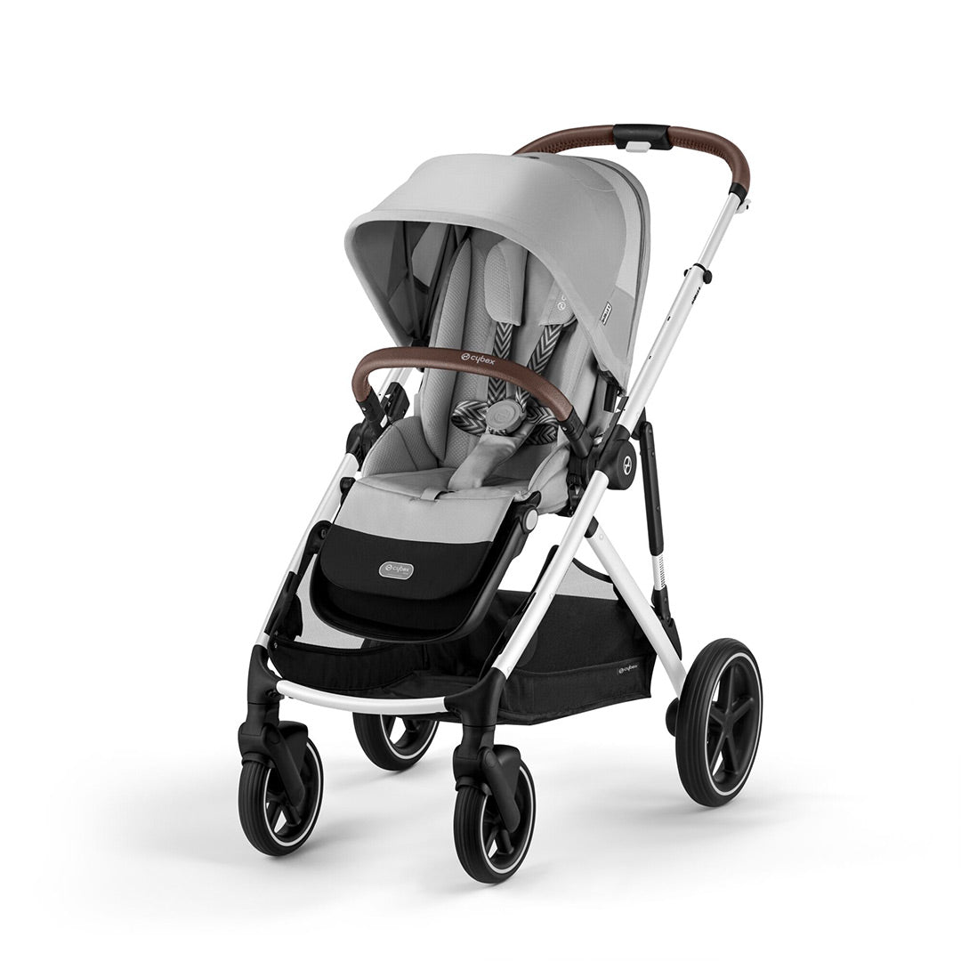 CYBEX Gazelle S Twin Pushchair - Lava Grey-Strollers-Lava Grey-Without Carrycot | Natural Baby Shower