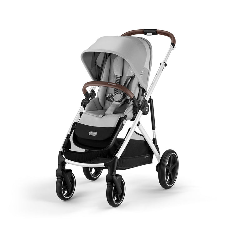 CYBEX Gazelle S Twin Pushchair - Lava Grey-Strollers-Lava Grey-Without Carrycot | Natural Baby Shower