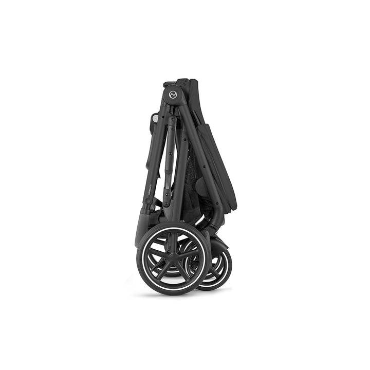 CYBEX Gazelle S Twin Pushchair - Moon Black-Strollers-Moon Black-Without Carrycot | Natural Baby Shower