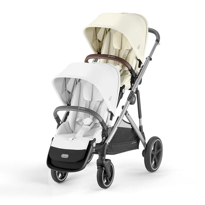 CYBEX Gazelle S Seat Unit (2023) - Seashell Beige - Taupe-Stroller Seats-Seashell Beige-Taupe | Natural Baby Shower
