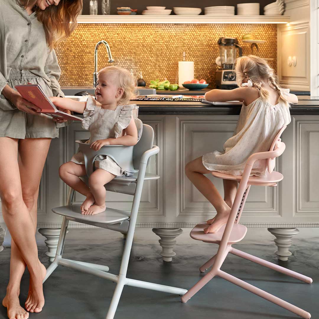 CYBEX LEMO 4-in-1 Highchair Set - Pearl Pink-Highchairs- | Natural Baby Shower