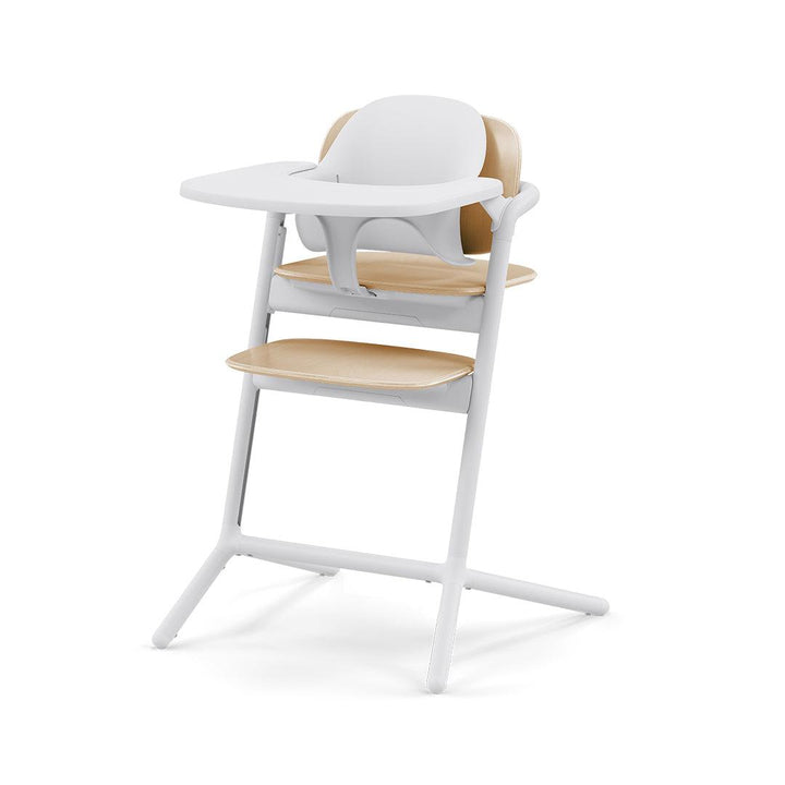 CYBEX LEMO 4-in-1 Highchair Set - Sand White-Highchairs- | Natural Baby Shower