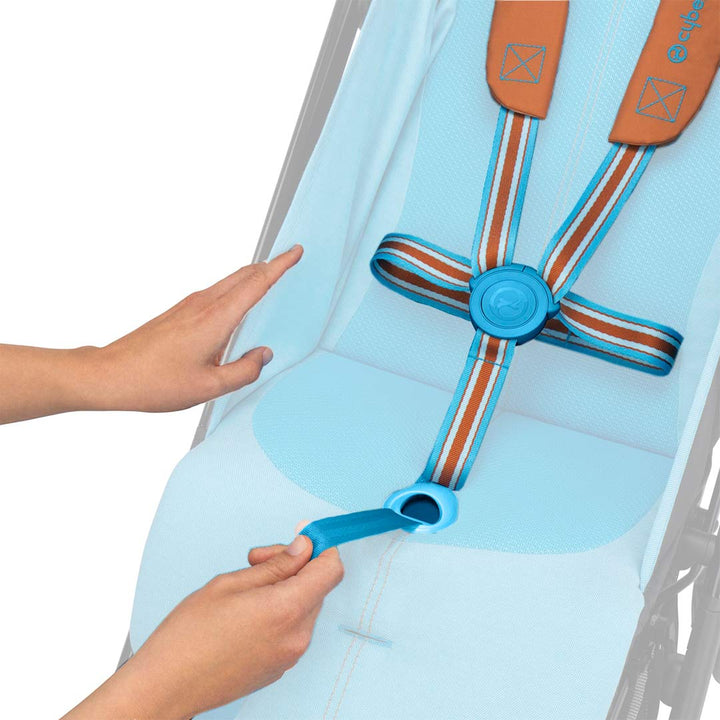 CYBEX Libelle Pushchair 2023- Ocean Blue-Strollers-Ocean Blue- | Natural Baby Shower