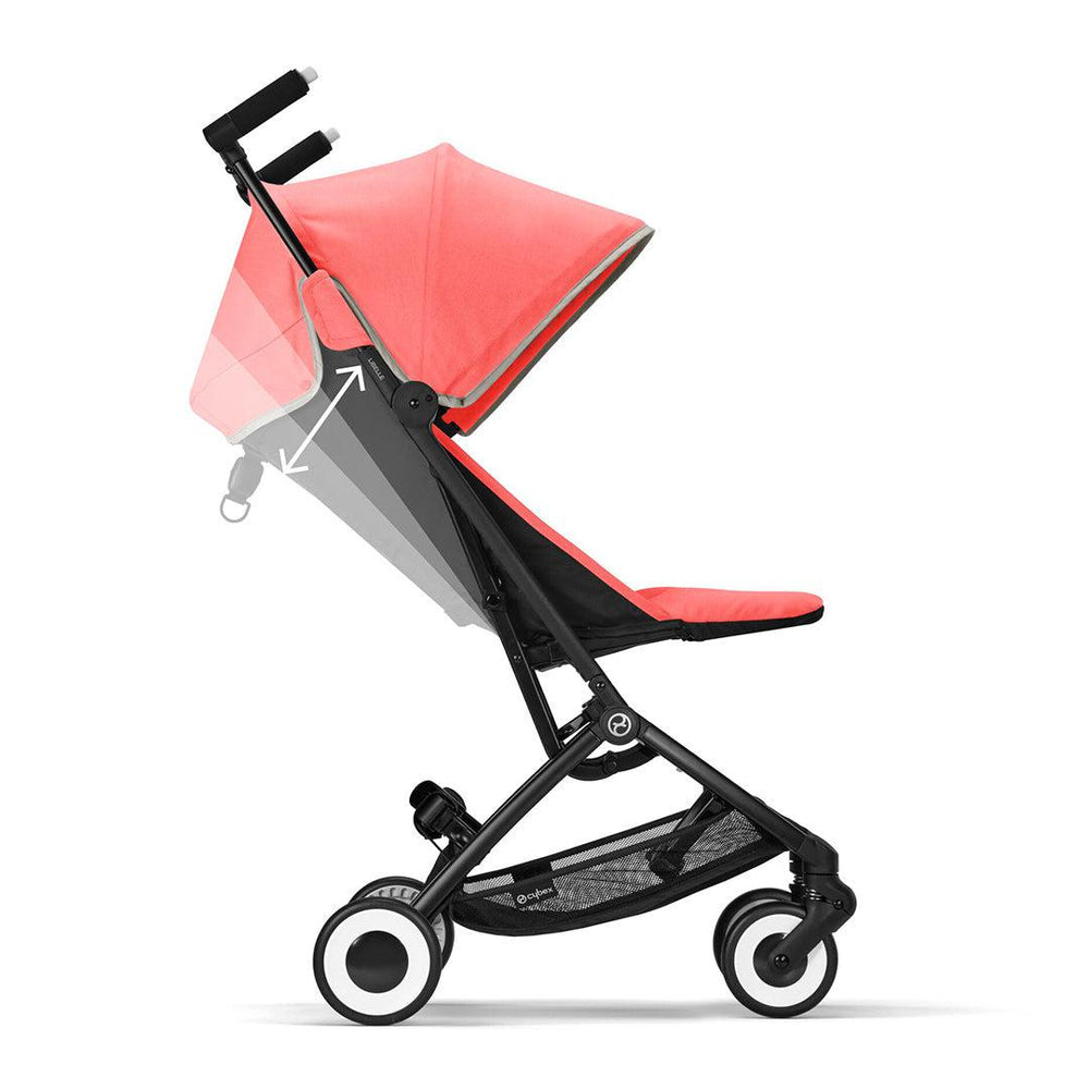 CYBEX Libelle Pushchair 2023- Hibiscus Red-Strollers-Hibiscus Red- | Natural Baby Shower