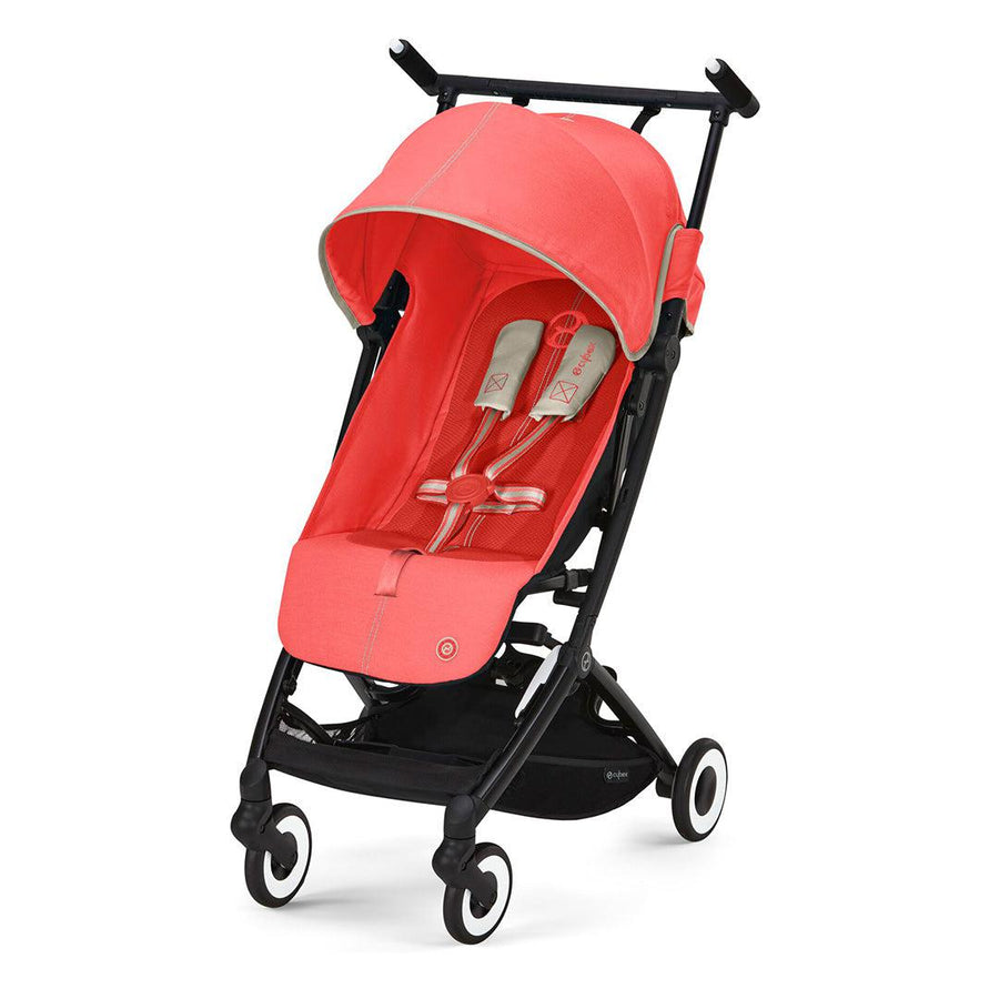CYBEX Libelle Pushchair 2023- Hibiscus Red-Strollers-Hibiscus Red- | Natural Baby Shower