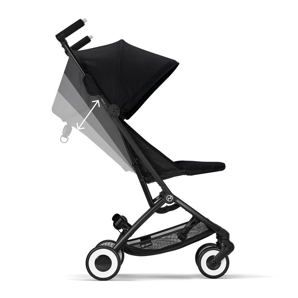 CYBEX Libelle Pushchair 2023- Moon Black-Strollers-Moon Black- | Natural Baby Shower